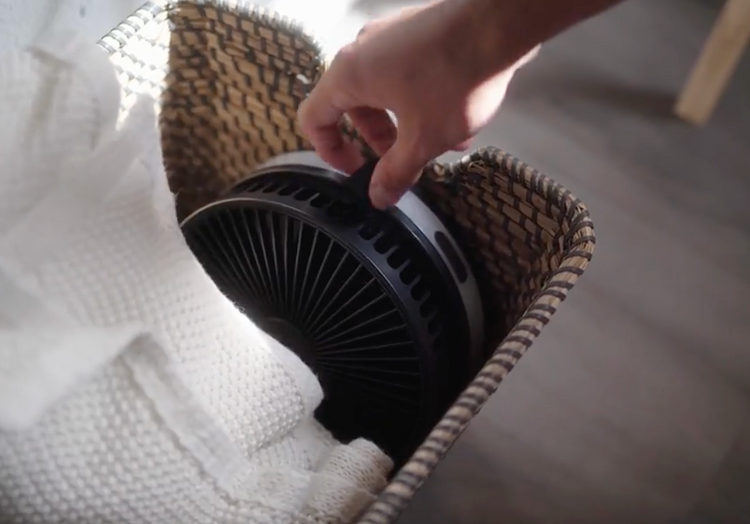 Venty Fan Rechargeable & Portable Fan - 48-Hour Battery Life – V E N T Y