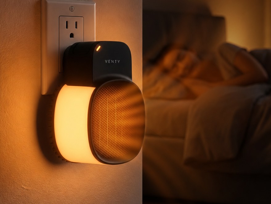 Venty CozyPod 1500W Plug-In Space Heater with Remote – VENTY